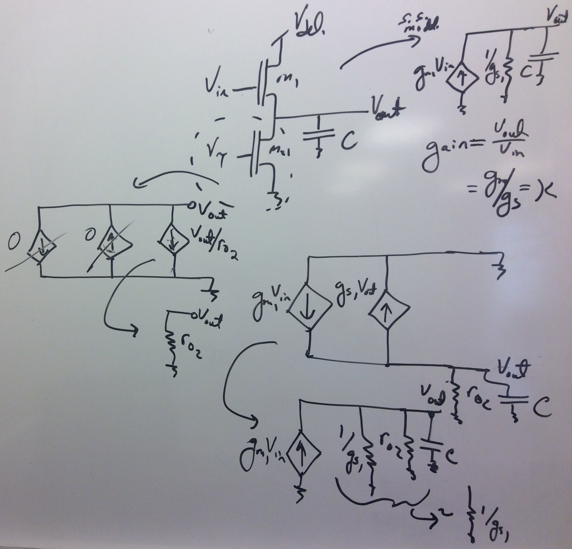 power of coherent transistor amplifier